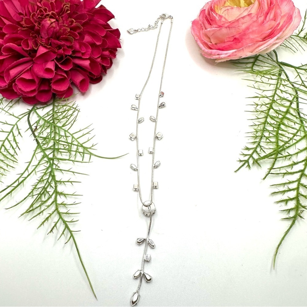VINTAGE⚜️RARE Carolee Crystal Drop Necklace - Picture 3 of 7